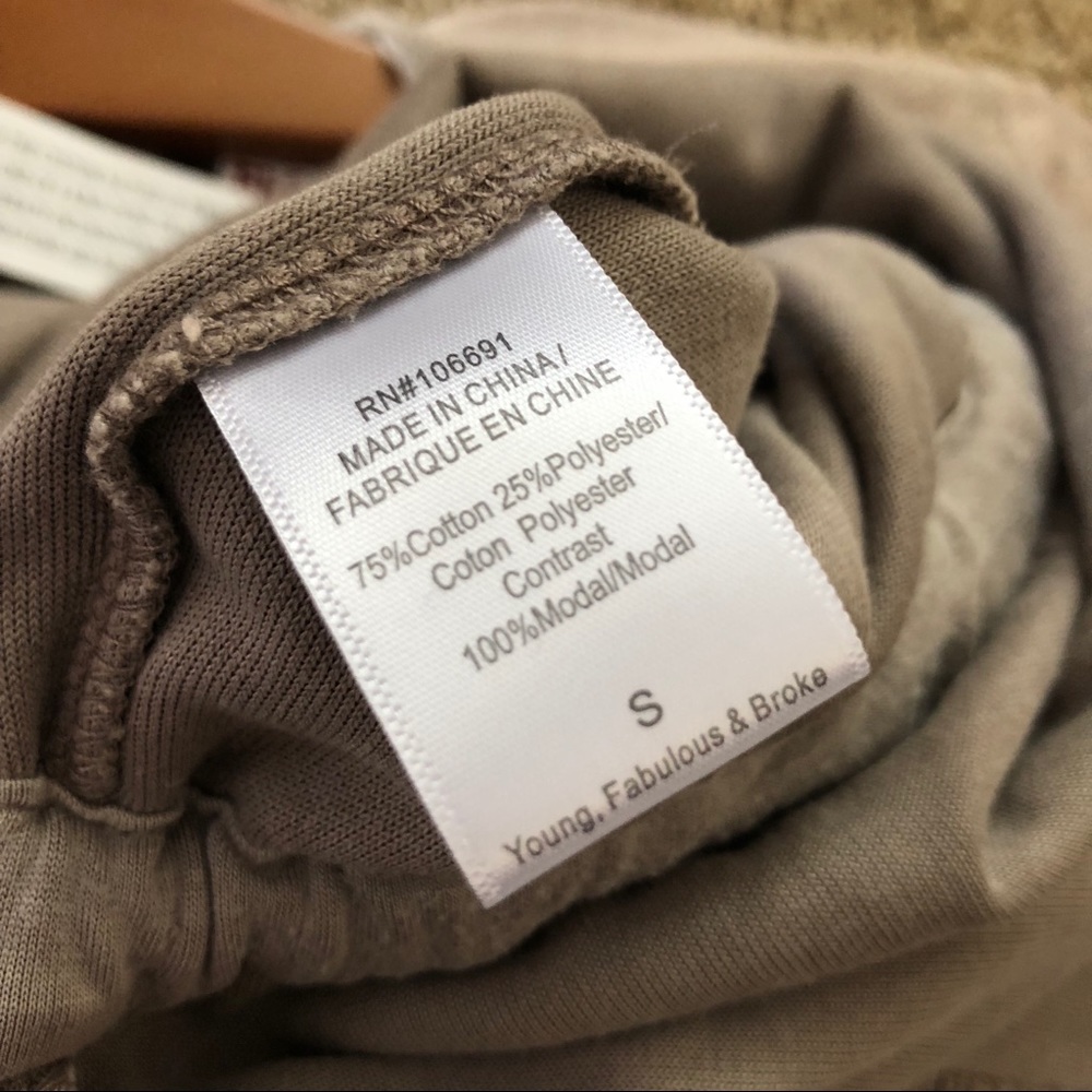 🎉HP🎉 Young Fabulous & Broke jumpsuit NWT - Picture 8 of 8